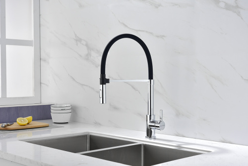 Смеситель для кухни Paulmark HALT Ha214021-CR на мойку хром - фото 3